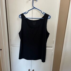 Fit for Me Fruit of the Loom 2x Black Women's Tank Top (Set of 2)